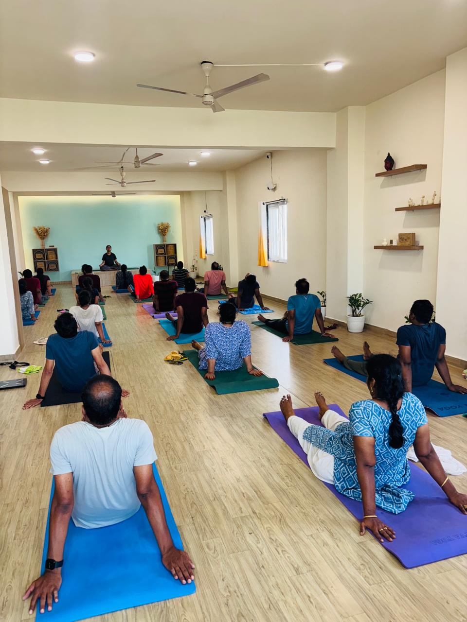 Tatva Yoga Studio interior, Pragati Nagar